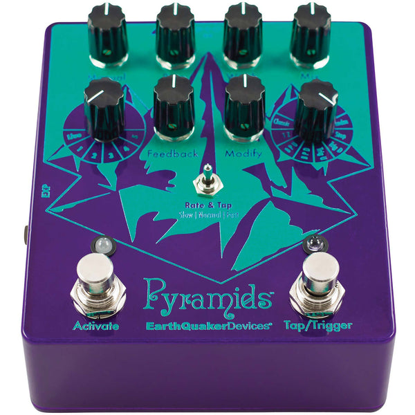 Earthquaker Devices Pyramids Stereo Flanging  Device