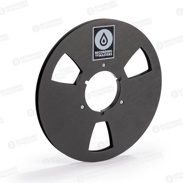 Recording The Masters - RTM / 10.5 Metal Take Up Reel in BLACK With H -  The Sound Parcel