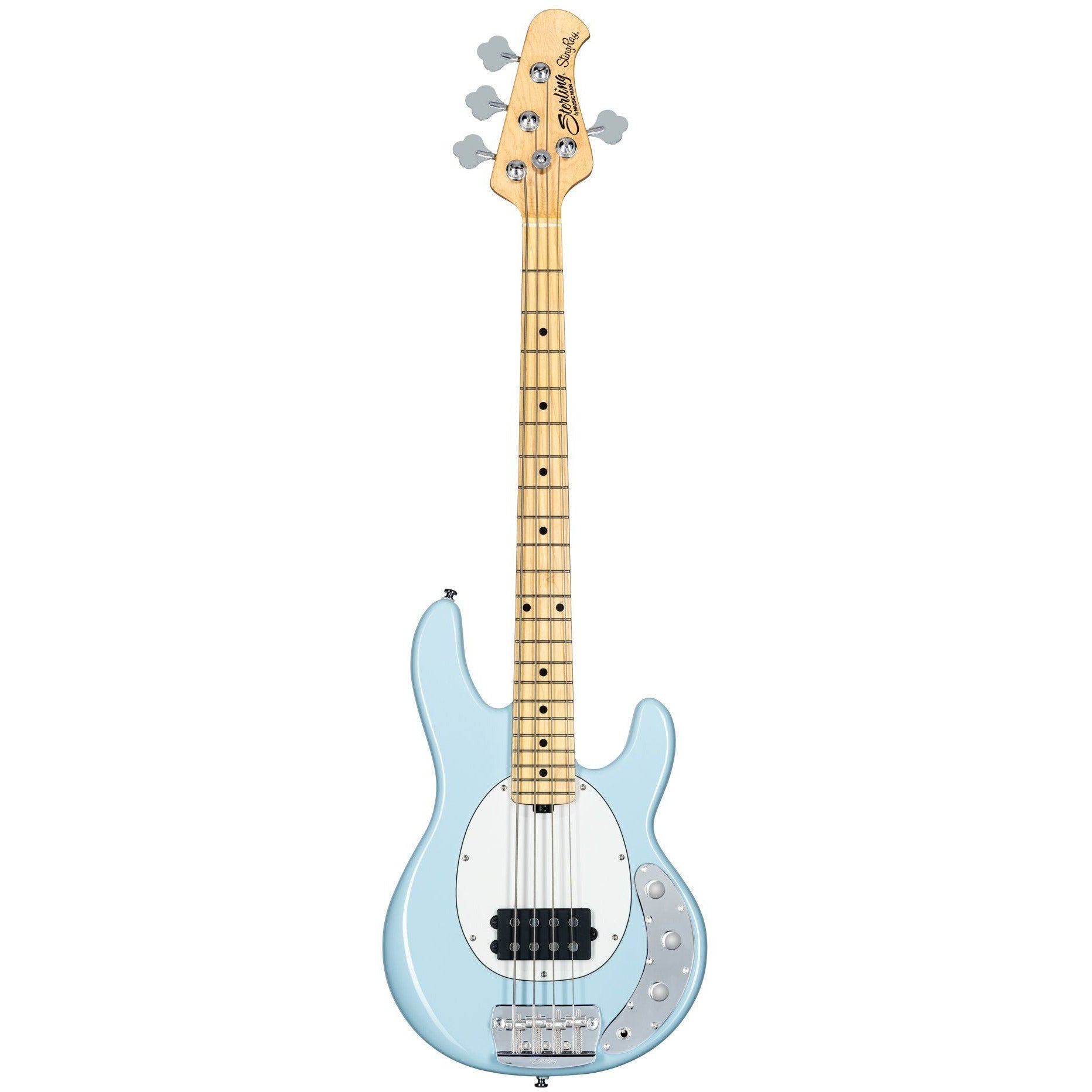 Sterling by Music Man Short Scale StingRay, Daphne Blue and Mono