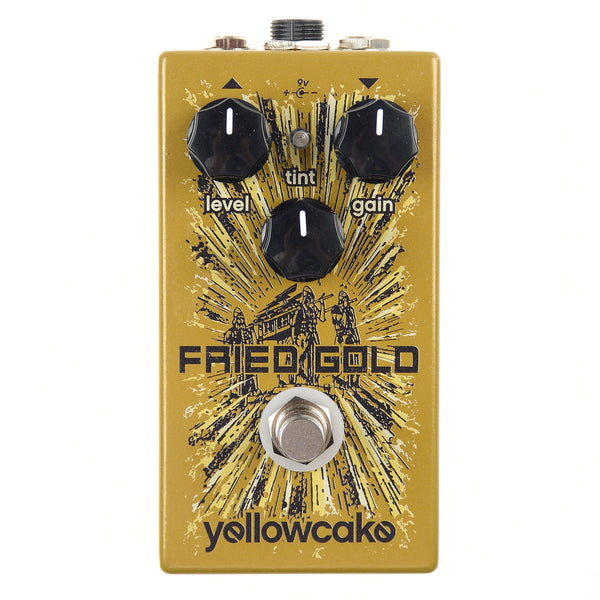 Yellowcake - Yellowcake Fried Gold Overdrive Pedal - The Sound Parcel