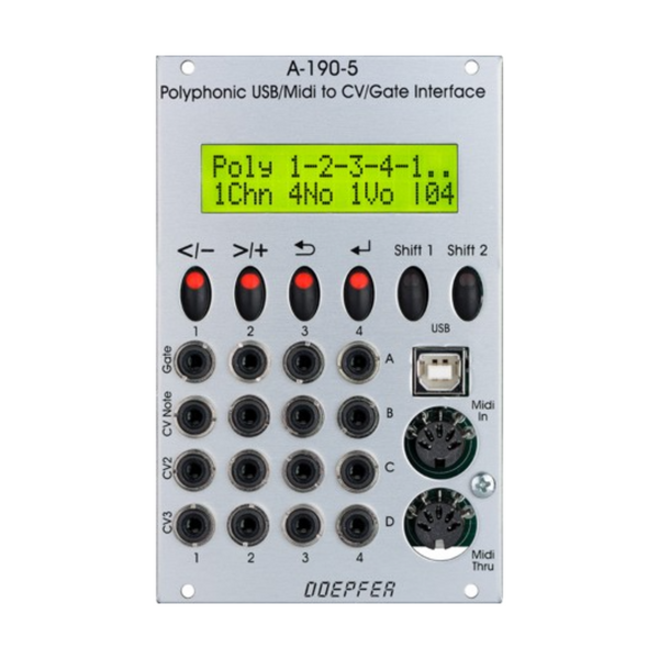 Doepfer A-190-5 Poly MIDI/USB-to-CV/Gate