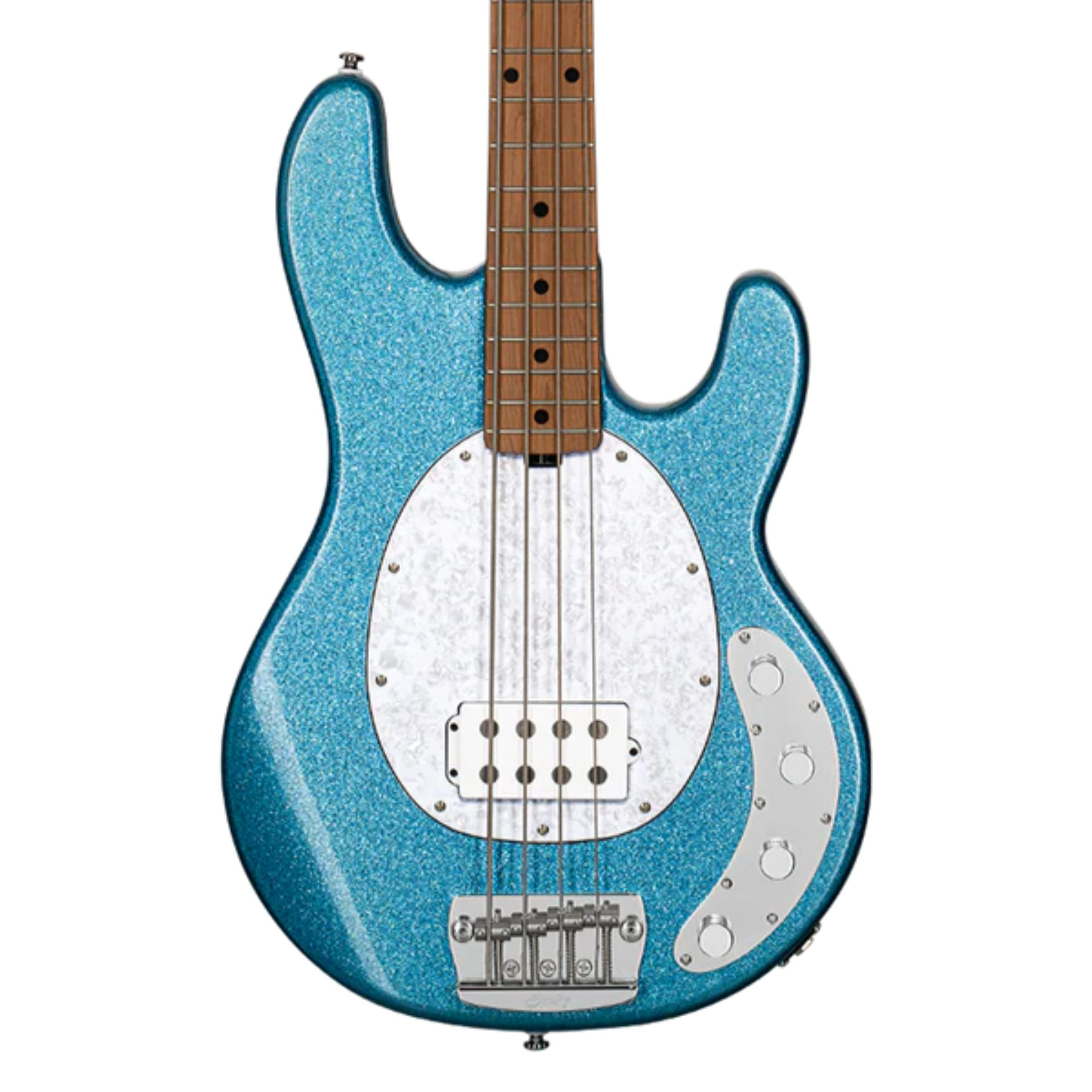 Sterling by Music Man STINGRAY RAY34, Blue Sparkle - The Sound Parcel