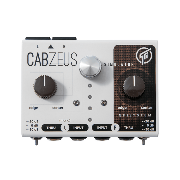 GFI System Cabzeus Stereo Speaker Simulator & DI Box [XLR Output Edition]