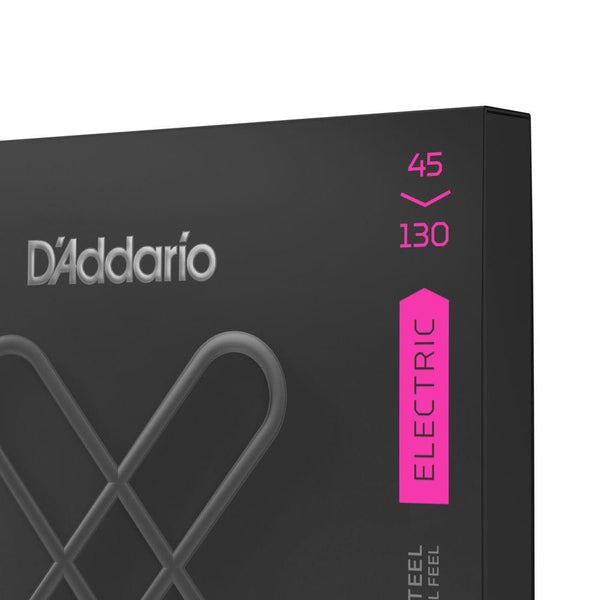 D'Addario XT Bass Nickel Plated Steel, Regular Light, 5-String Long Scale, 45-130