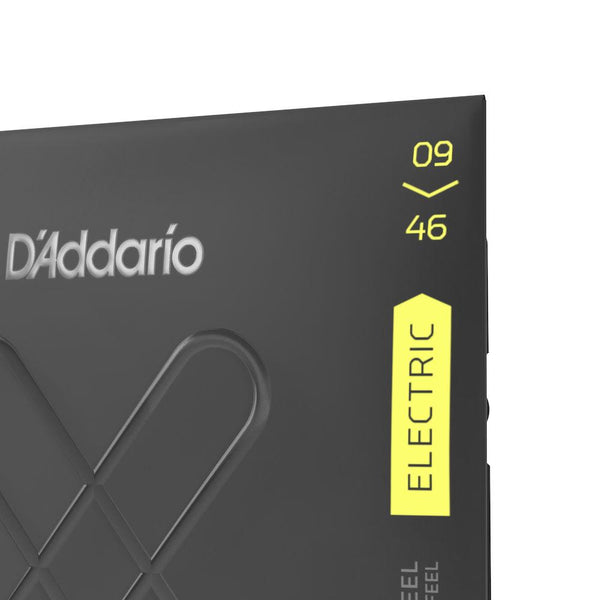 D'Addario XT Electric Nickel Plated Steel, Super Light Top/Regular Bottom, 09-46