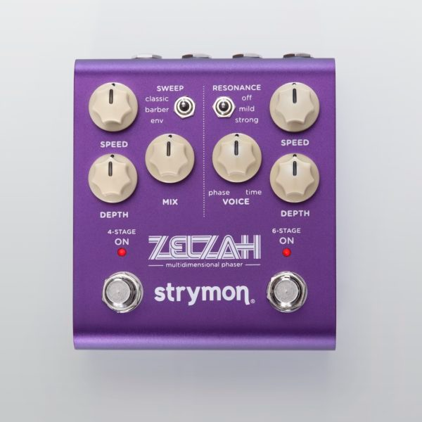 Strymon Zelzah multidimensional phaser, modulation