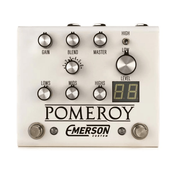 Emerson Custom Pomeroy Pedal White