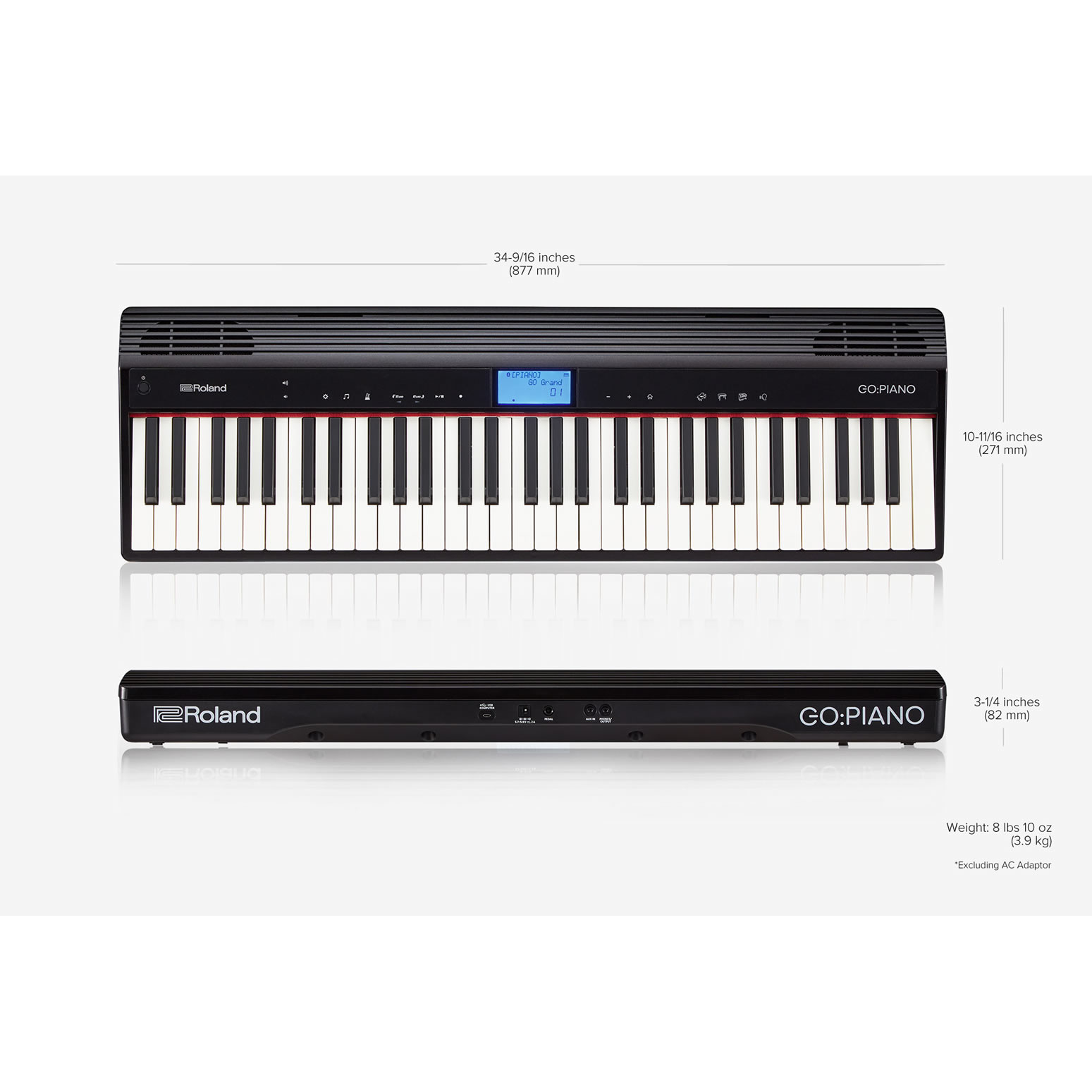 Roland GO:PIANO G0-61P Digital Piano - The Sound Parcel