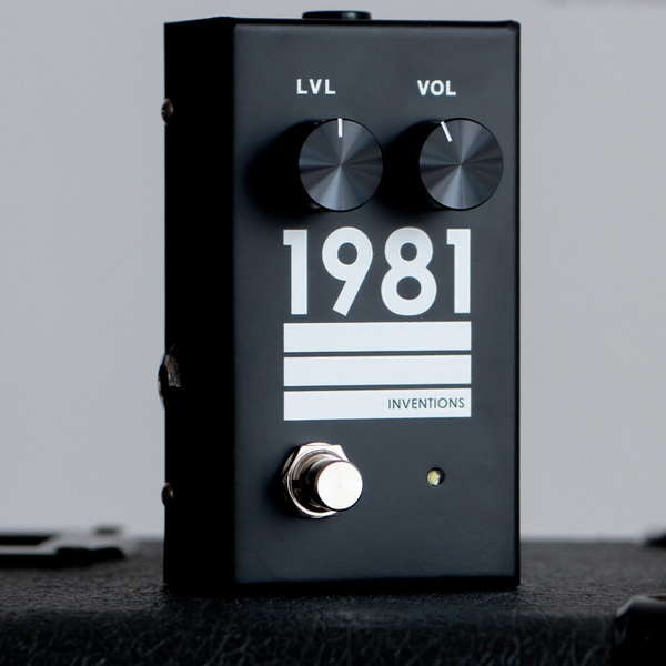 1981 Inventions LVL full range overdriver