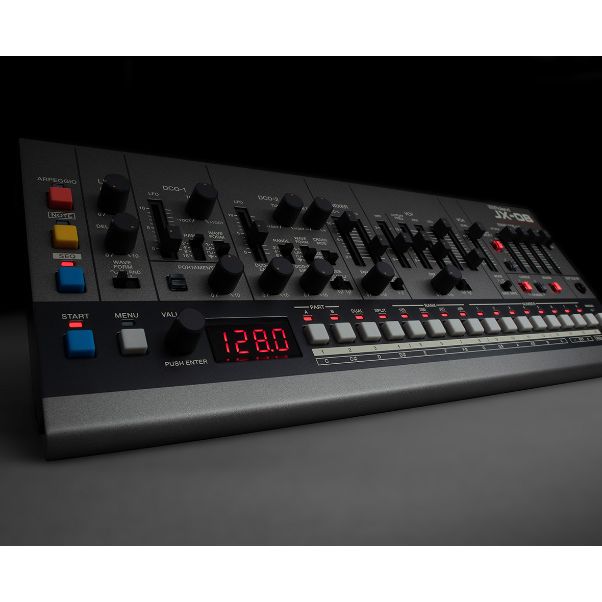 Omega Music  ROLAND JX-08 Synthé Analogique