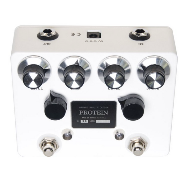 Browne Amplification Protein  v3 dual overdrive, White