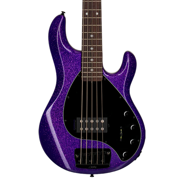 Sterling by Music Man StingRay RAY35, Purple Sparkle