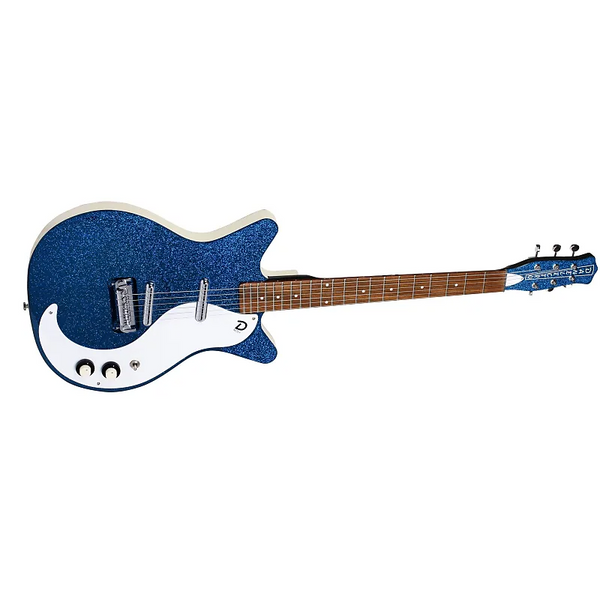 Danelectro 59M NOS+ 60th Anniversary Guitar - Blue Metalflake