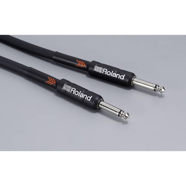 Roland Black Series Instrument Cable, Straight/Straight