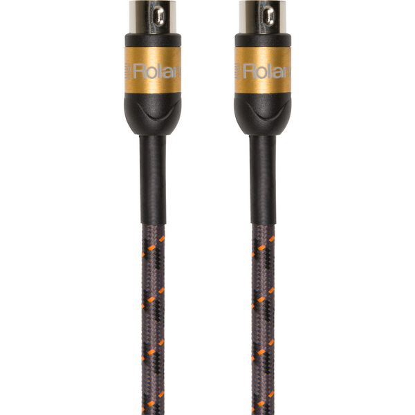 Roland RMIDI-G10 Gold Series MIDI Cable, 10FT