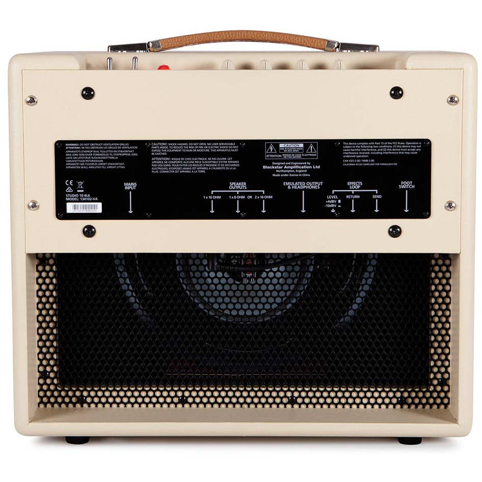 Blackstar Studio 10 6L6 Combo Guitar Amplifier - The Sound Parcel