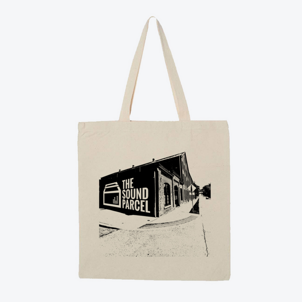 The Sound Parcel Silhouette Canvas Tote