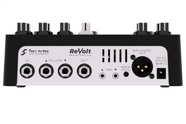 Two Notes Revolt Guitar analog amp simulator / di pedal
