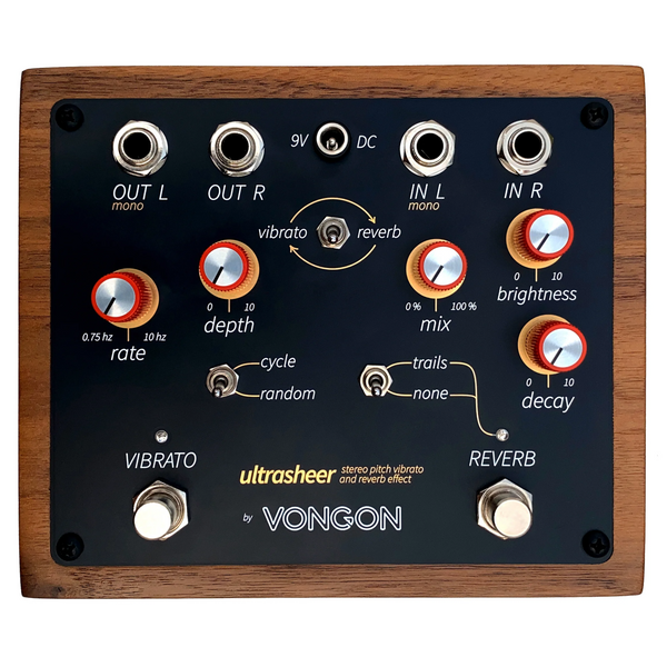Vongon Ultrasheer stereo reverb and vibrato
