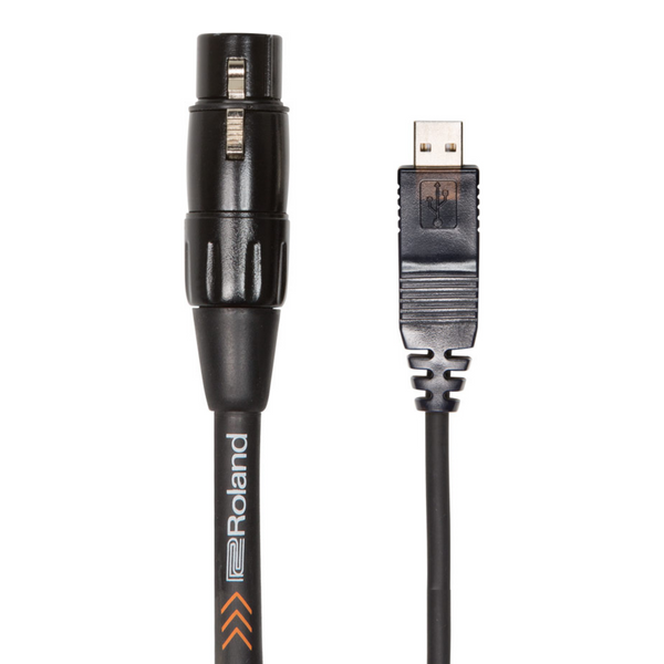 Roland RCC-10-USXF Black Series USB Cable, 10FT